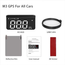 wying m3 auto obd2 gps 헤드업 디스플레이 자동차 전자 제품 hud 프로젝터 디스플레이 디지털 자동차 속도계 액세서리 모든 자동차, 모든 차를 위한 m3 gps, 협력사