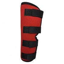 강아지 쓸개골보호대 다리보호대 1Pc 개 지원 중괄호 좋은 효과적인 무겁게 한 다리 복구 보호자 야외 보호대에지원 애완 동물 무릎 패드, [02] M, [01] 빨간