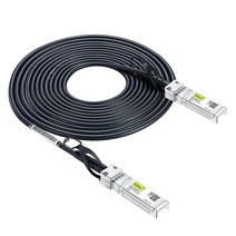 10Gtek SFP+ DAC Twinax 케이블 패시브 시스코 SFP-H10GB-CU5M Ubiquiti UniFi Fortinet 등과 호환 5m(16.4피트), 1_6m