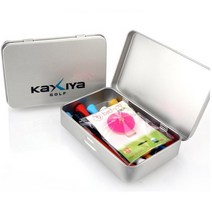 카시야 골프용품 필드마스터팩 칼라나무 골프티 메탈케이스 TX16 102, 상세페이지 참조