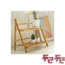 폭70 원 단선 화분 베란다 다육이 진열나무원우드화분계단형선, (폭50cm(중)) 피에른 접이식 선반/나무/원목/우드