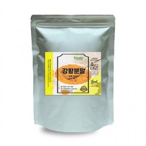 약초뜰팡 인도 강황분말 500g 이중지퍼백 강황가루, 단품