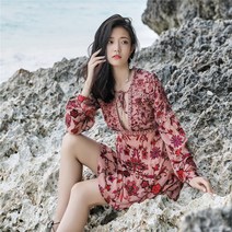 동남아 휴양지 여행 비치 바캉스룩 휴양지룩 원피스