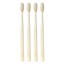 칸디데 2-Type 항균 이중미세모 친환경 PLA 칫솔, 4개