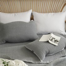 베개커버 순면 피그먼트 워싱 밴딩 베개커버