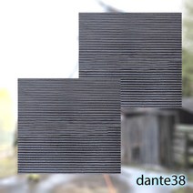 방진고무판 나비엠알오 골방진판 방음 골 고무 50T 300x300mm 진동전달방지