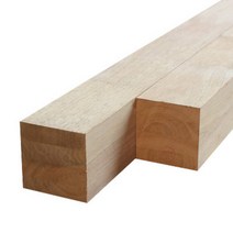 고무나무 무절 F/J 각재 두께60mm 폭60mm 길이2440mm