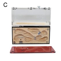 개미집 키우기 세트 지능형 온도 제어와 아크릴 개미 농장 spliceable 개미 둥지 콘크리트 개미 집 애완 동물 작업장 151013.5cm, 정상, 협력사