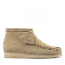 CLARKS 스페셜오퍼 ~4/23WALLABEE BOOT 26155516 클락스 왈라비 남성용 - 베이지