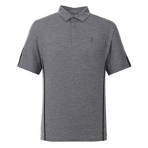 [LPGA골프웨어] 남P 스윙라인 펀칭 동체패턴 반팔 티셔츠(L192