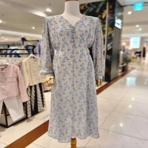 에이비에프지 ab.f.z 브이넥 플라워 쉬폰원피스 AFW2HO38D