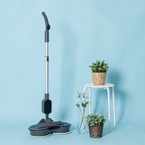 독일BRAND 무선 물걸레청소기 분당 240rpm 듀얼스핀 전면LED램프 탈착물걸레패드, 듀얼스핀 무선 물걸레청소기