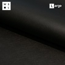 사피아노-미드나잇블랙[L] 천연가죽원단, 단품