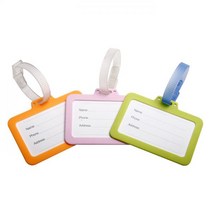 실리콘 NEW 캐리어 가방 네임택 보급형