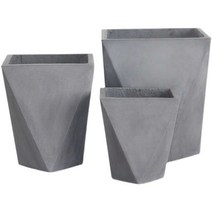 발코니 시멘트화분 고급 수입 디자인 분갈이 화분, 26x30cm