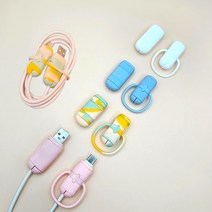 썸포유 충전기보호캡 C타입 아이폰 1쌍 단선방지 케이블보호캡 type C - type C, 핑크, 1개