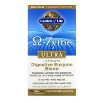 가든오브라이프 효소 O-Zyme 180 캡슐 Amylase 아밀레이스 Protease 단백질분해효소 Glucoamylase 말테이스 Bromelain 브로멜라인