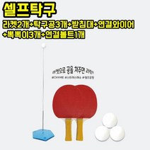 최강몰 집에서 할 수 있는 셀프탁구 재미있는 운동 연습기