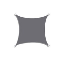 야외수영장 차양 야외 방수 천막 Fanyin 정원 해변 캠핑 테라스 수영장 텐트 그레이 베이지 카키 4x5m, 03 Grey_08 4x4m