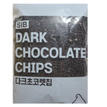 베이킹파티 선인 다크 초코칩1kg 초콜릿, 구매하지않음
