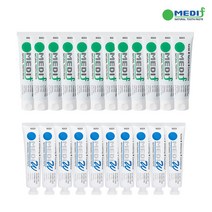 메디프랜 메디에프 시린이 천연치약 10ea + 메디더블유 미백치약 10ea 총 20개세트