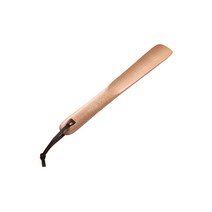 팝마인즈 원목 구두주걱 28cm, 나무 내츄럴 컬러, 1개