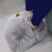 수족냉증선물 전기발방석 풋워머 발방석 발보온기 발따뜻 사무실발난로 발온열기 발워머 발시림 발찜질기, 밍크 복대