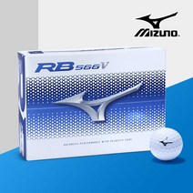 미즈노 골프공 3피스 RB566V, 1팩, 화이트