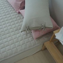 [천삼백케이] [데코코] 연카키 린넨 패드 or 러그 (슈퍼)싱글