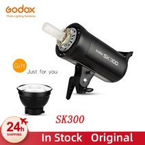 스트로보 카메라 플래시 후레시 프래시Godox-SK300 300W 58GN 전문 스튜디오 플래시 스트로브 램프 모노라, 02 220V