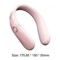 오십견 어깨찜질기 스마트 전기 펄스 목 어깨 마사지기 8000mAh 4 가지 모드 조절 가능한 적외선 열 자, 02 Pink