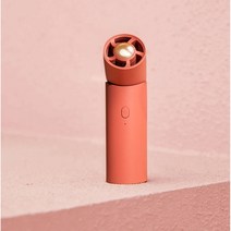 ANKRIC 미니 핸디 휴대형 선풍기 휴대용 미니선풍기 무소음 무선 USB 서큘레이터, Orange