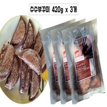 싸리재 떡만들기 팥앙금 광장시장 수수부꾸미 420g x3개, 3개