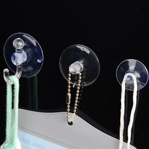 키알리 유리 거울 냉장고 흡착 압착 고무 고리 큐방 고리 흡착판 빨판, 제품선택, 40mm (4P)