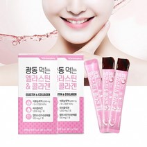 광동생활건강 광동 먹는 엘라스틴 앤 콜라겐 20g, 4박스, 15포