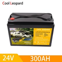 건전지 usb 충전 24V 150Ah LiFePO4 배터리대부분의 백업 전원 홈 에너지 저장 장치 오프 그리드 RV화재 비상 공급 교체용, 06 24V 300AH