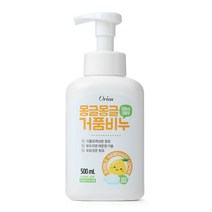 오릭스 몽글몽글 거품비누 핸드워시 500ml 손세정제 전용거치대, 01.오릭스 몽글몽글 500ml(거품비누)