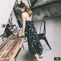 가바바 여성 원피스 깃털같은 민소매 바캉스 원피스 G51399
