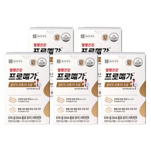 종근당건강 알티지 오메가3 듀얼, 60정, 5개