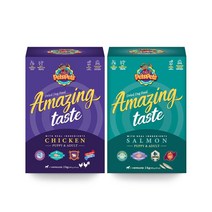 [펫츠펫츠] 건식사료 퍼피&어덜트 (2kg / 4kg), 닭고기2kg+연어2kg