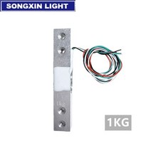 로드셀 load cell 로드 셀 1KG 5KG HX711 AD 모듈 중량 센서 전자 저울 알루미늄 합금 계량 압력, 02 1KG