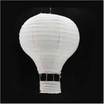 문구랑만들기랑 전등갓 열기구 원형 사각 한지전등갓, 1개, 전등갓 열기구(흰색 중-30cm)