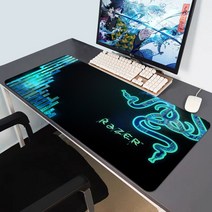 레이저 마우스 패드 게임용 액세서리 컴퓨터 대형 900x400 게이머 고무 테이블 카펫 노트북 매트, M-300x600x2mm, FF007444