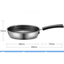 티타늄 IH 후라이팬 BK-831, 26cm*11.5cm, 1개