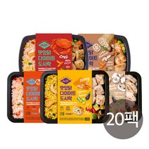 맛있닭 다이어트 도시락 혼합구성, 03_다이어트도시락 혼합 20팩, 없음