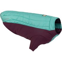 러프웨어 Ruffwear 파우더 하운드 자켓 반려동물 애견용품 도그 하네스 식기 가방 강아지방석, Aurora Teal, XXS