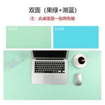 가죽 데스크매트 테이블매트 책상패드 120x60cm 맞춤사이즈 대형사이즈, 프루츠 그린 + 레이크 블루