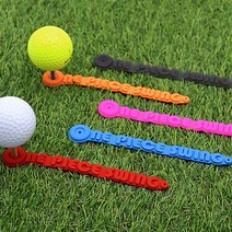 실리콘 골프티걸이 골프티홀더 골프티분실방지 티걸이, 4개(랜덤할인)색상선택불가