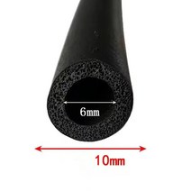PE폼 길이 1M 2M 3M 다른 크기 스트립 튜브 삽입 스폰지 고무 파이프 EPDM 거품, [01] O, [03] ID6mm OD10mm, [01] 1M