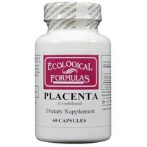 Ecological Formulas Placenta 양태반 250mg 60정